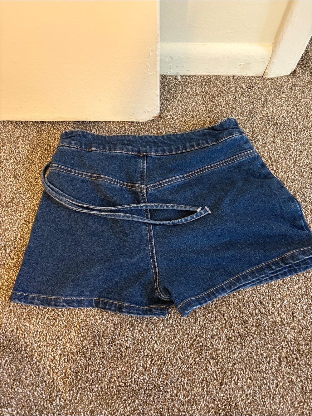 Harper Heritage Dark Indigo Wrap Denim Skirt - Picture 5 of 5